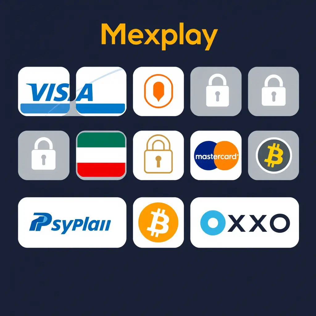 Métodos de pago en Mexplay